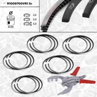 Jeu de segments de pistons ET ENGINETEAM R1009700VR1