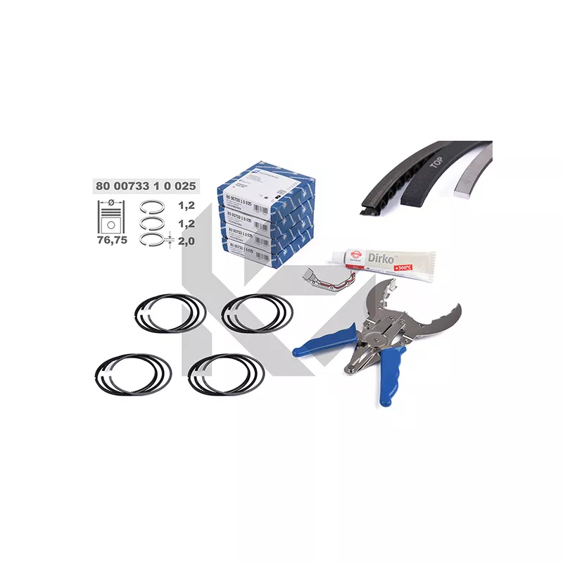 Jeu de segments de pistons ET ENGINETEAM R1009925KS