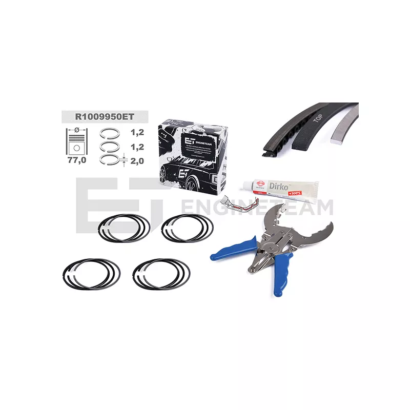 Jeu de segments de pistons ET ENGINETEAM R1009950ET