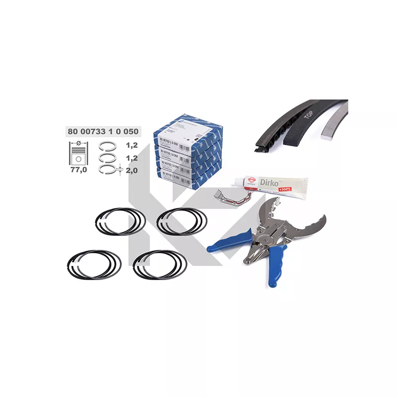 Jeu de segments de pistons ET ENGINETEAM R1009950KS