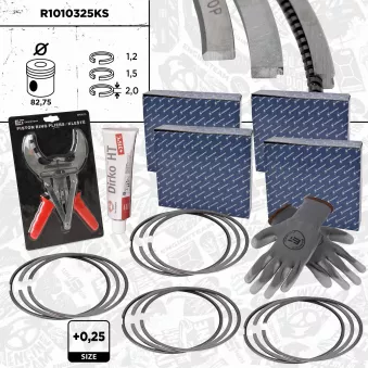 Jeu de segments de pistons ET ENGINETEAM R1010325KS