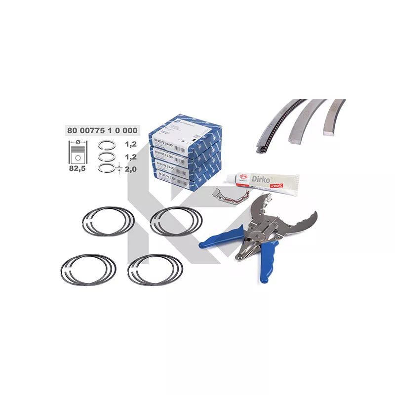 Jeu de segments de pistons ET ENGINETEAM R1010400KS