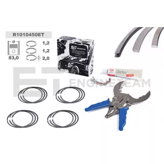 Jeu de segments de pistons ET ENGINETEAM R1010450ET