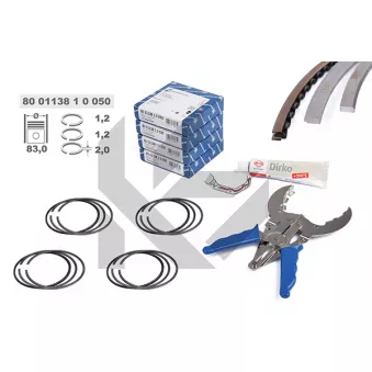 Jeu de segments de pistons ET ENGINETEAM R1010550KS