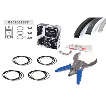 Jeu de segments de pistons ET ENGINETEAM R1010625ET