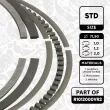 Jeu de segments de pistons ET ENGINETEAM R1012000VR2 - Visuel 2