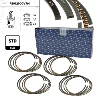 Jeu de segments de pistons ET ENGINETEAM R1012100VR4
