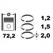 Jeu de segments de pistons ET ENGINETEAM R1012900 - Visuel 2