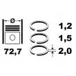 Jeu de segments de pistons ET ENGINETEAM R1012950 - Visuel 2