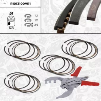 Jeu de segments de pistons ET ENGINETEAM R1013100VR1