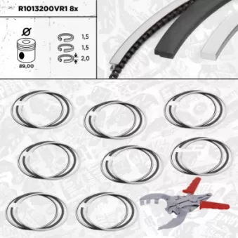 Jeu de segments de pistons ET ENGINETEAM R1013200VR1