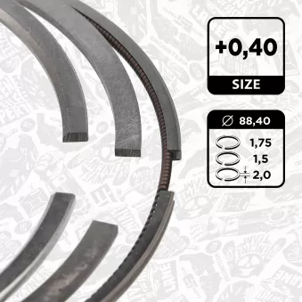Jeu de segments de pistons ET ENGINETEAM R1014640