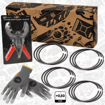 Jeu de segments de pistons ET ENGINETEAM R1015150VR1