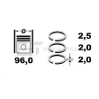 Jeu de segments de pistons ET ENGINETEAM R4001500 - Visuel 1