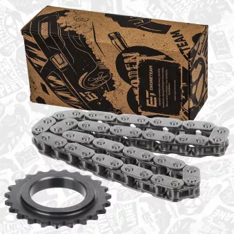 Kit de chaînes, commade de pompe à huile ET ENGINETEAM