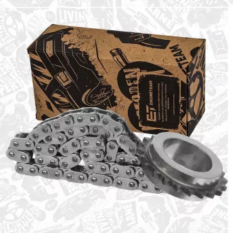Kit de chaînes, commade de pompe à huile ET ENGINETEAM RS0124