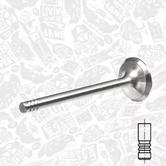 Soupape d'émission ET ENGINETEAM VE0023