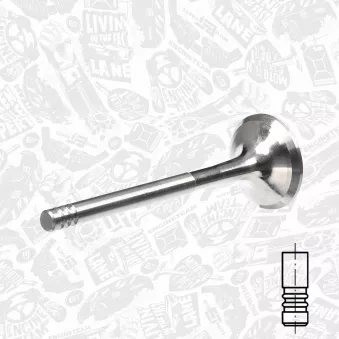 Soupape d'émission ET ENGINETEAM VE0027
