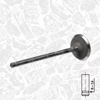 Soupape d'émission ET ENGINETEAM VE0029