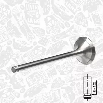 Soupape d'émission ET ENGINETEAM VE0035