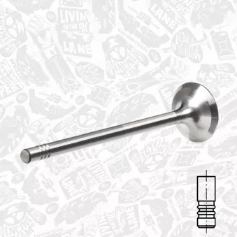 Soupape d'émission ET ENGINETEAM VE0038