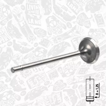 Soupape d'émission ET ENGINETEAM VE0039