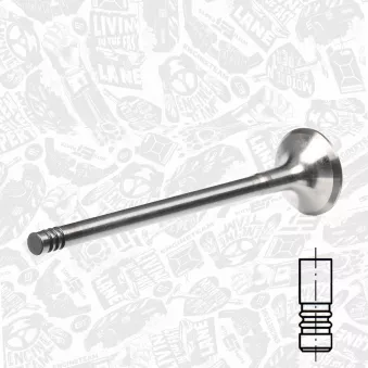 Soupape d'émission ET ENGINETEAM VE0043