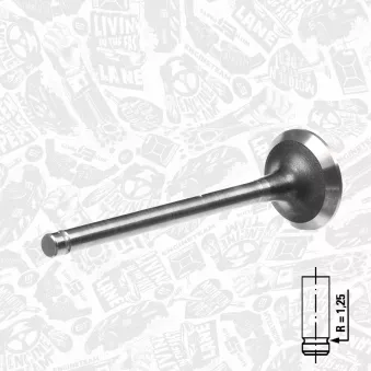 Soupape d'émission ET ENGINETEAM VE0044