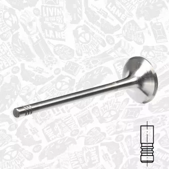 Soupape d'émission ET ENGINETEAM VE0059