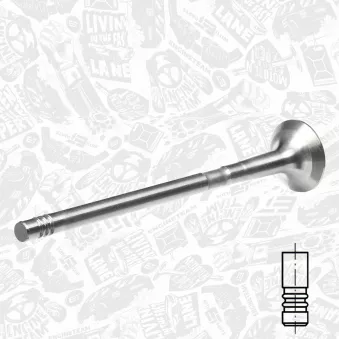 Soupape d'émission ET ENGINETEAM VE0065