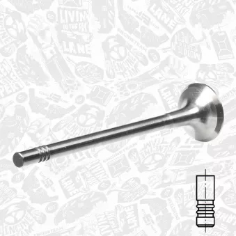 Soupape d'émission ET ENGINETEAM VE0073