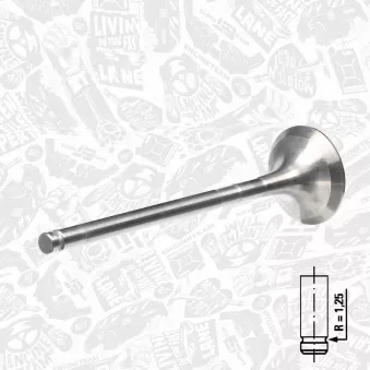 Soupape d'émission ET ENGINETEAM VE0103