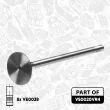 Kit de soupapes, soupapes d'admission/d'échappement ET ENGINETEAM VS0020VR4 - Visuel 3