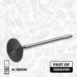 Kit de soupapes, soupapes d'admission/d'échappement ET ENGINETEAM VS0034VR1 - Visuel 3