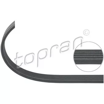 Courroie trapézoïdale à nervures TOPRAN 100 337