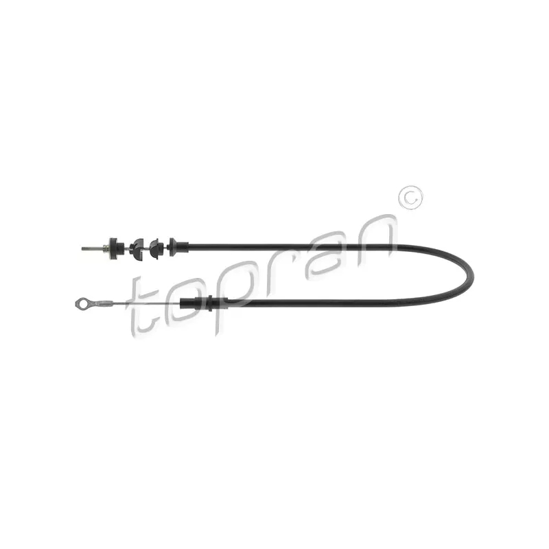 Tirette à câble, commande d'embrayage TOPRAN 102 645