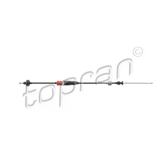 Tirette à câble, commande d'embrayage TOPRAN 103 145