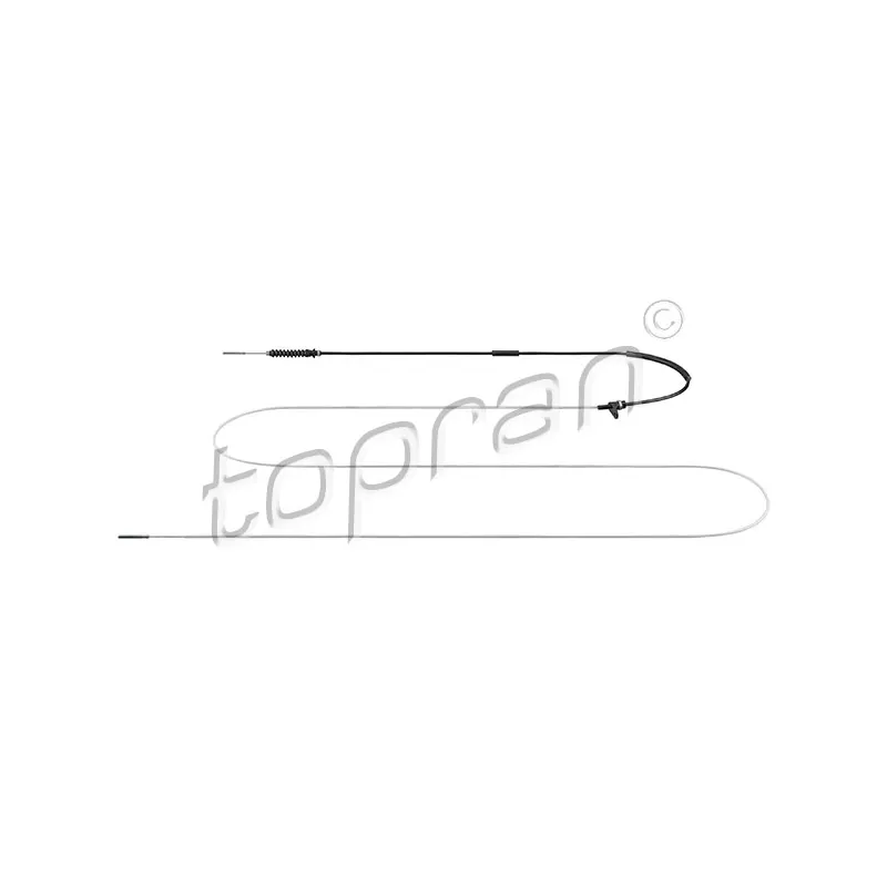 Câble d'accélération TOPRAN 103 300