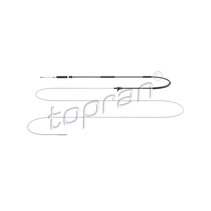 Câble d'accélération TOPRAN 103 301