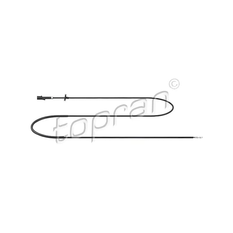 Câble flexible de commande de compteur TOPRAN 103 336
