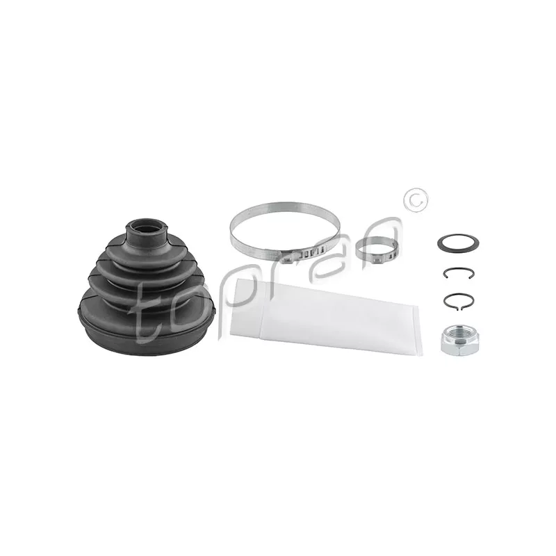 Jeu de joints-soufflets, arbre de commande TOPRAN 103 399