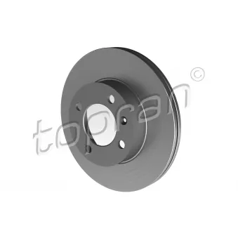 Jeu de 2 disques de frein avant TOPRAN 103 407