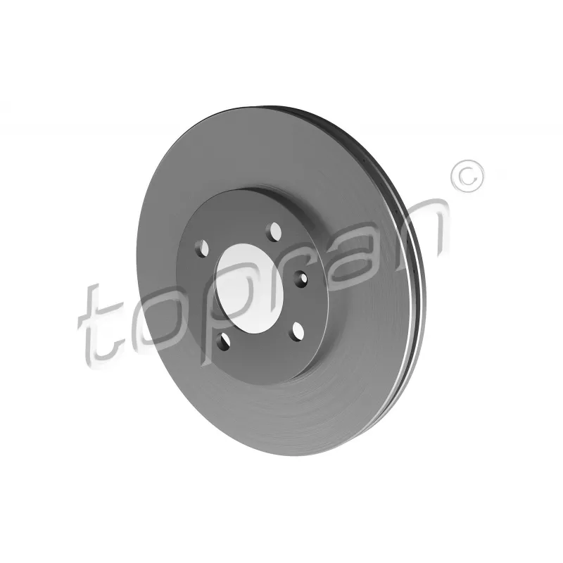 Jeu de 2 disques de frein avant TOPRAN 103 408