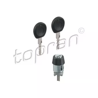 Cylindre de fermeture, serrure de contact d'allumage TOPRAN