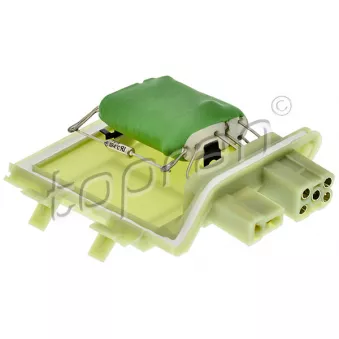 Résistance, pulseur d'air habitacle TOPRAN 103 578