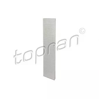 Filtre, air de l'habitacle TOPRAN