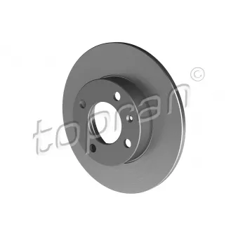Jeu de 2 disques de frein avant TOPRAN 104 164
