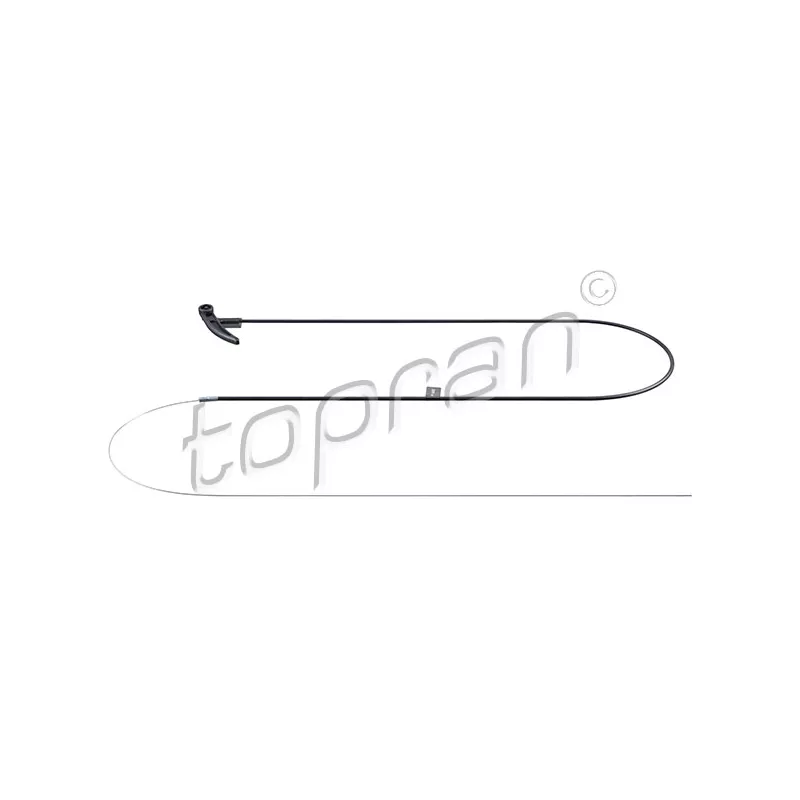 Tirette de capot moteur TOPRAN 104 170