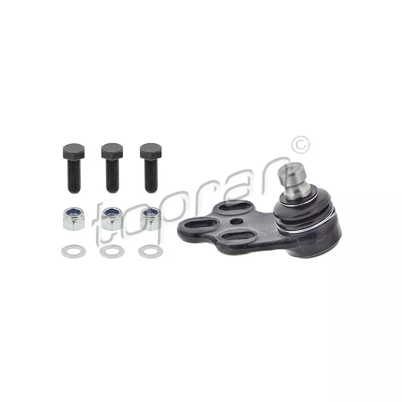 Rotule de suspension avant droit TOPRAN 104 407