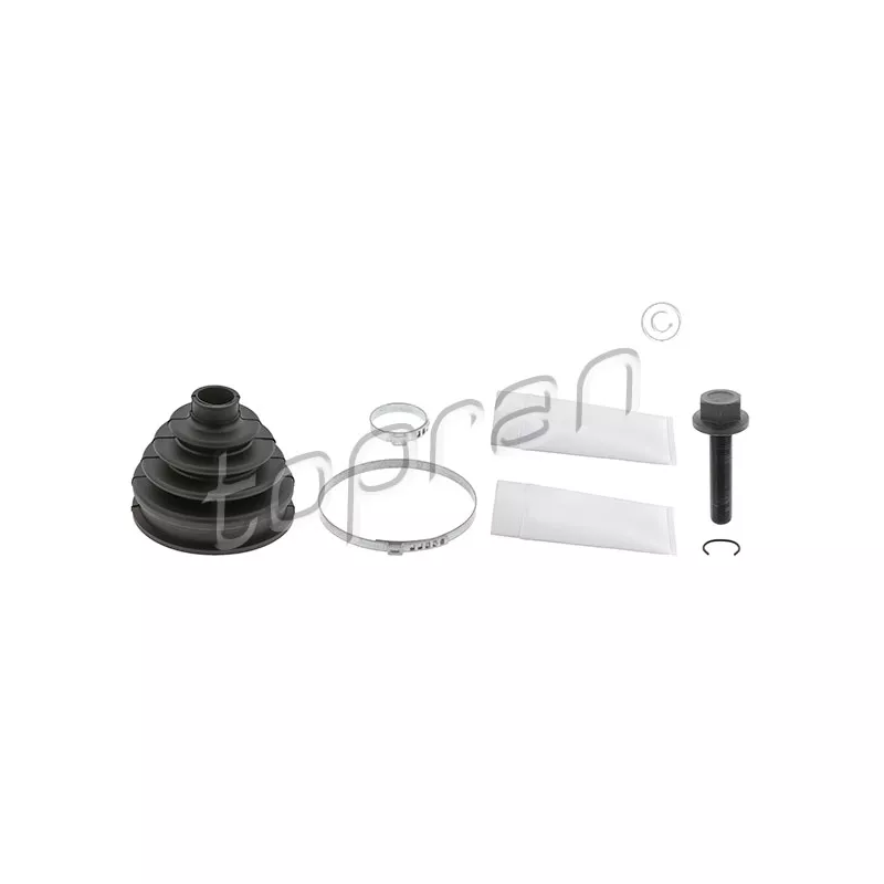 Jeu de joints-soufflets, arbre de commande TOPRAN 107 079